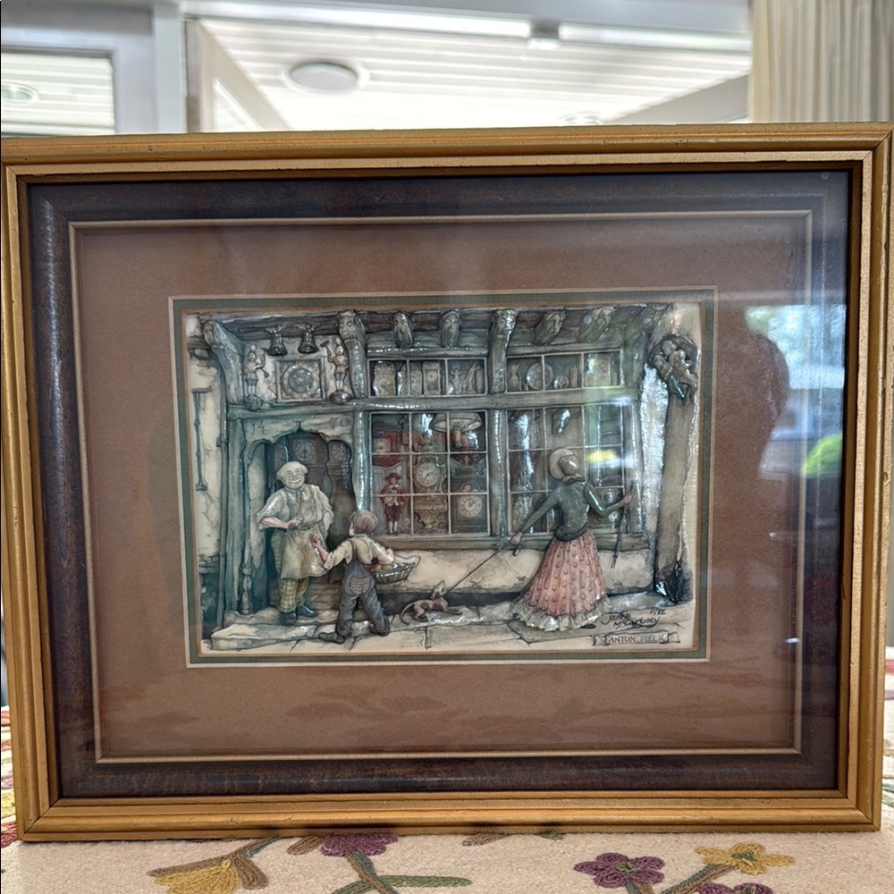 Anton Pieck tole art